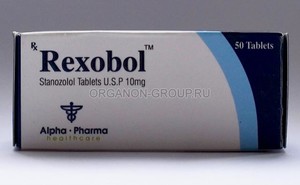 Rexobol 10 mg 50 caps Winstrol oral Alpha pharma