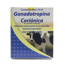Gonadotropina  HCG 10,000 ui  Veterinaria