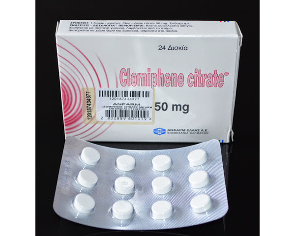 Citrato De Clomifeno 50 Mg Comprimido