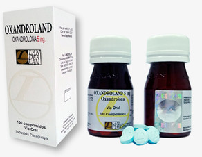 Oxandroland 5 mg 100 comprimidos Landerlan Paraguay